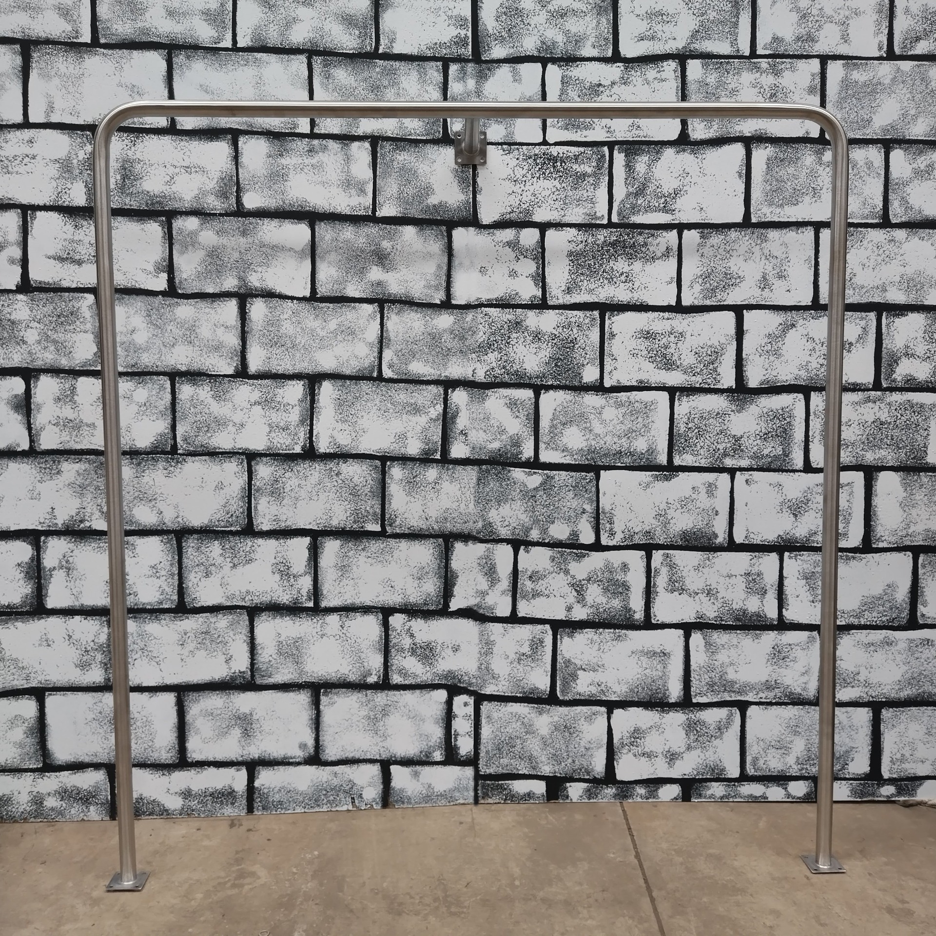 不鏽鋼圓管毛絲_吊衣桿